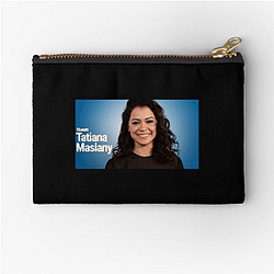 Style Icon Tatiana Maslany Zipper Pouches
