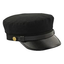 Black Chauffeur Beret Costume Hat