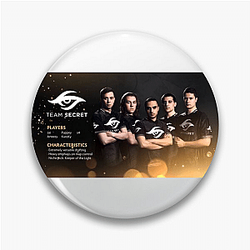 Team Secret had a League of Legends team Team Secret Pins
