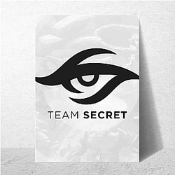 Team Secret captain is Puppey Team Secret Posters