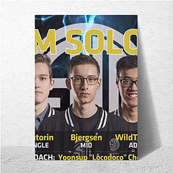 Team Solomid achieved great international success Team Solomid Posters