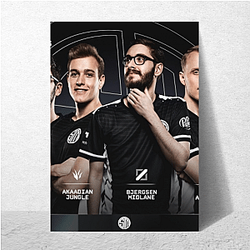 Team Solomid fields players in Apex Legends Team Solomid Posters
