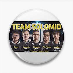 Team Solomid achieved great international success Team Solomid Pins