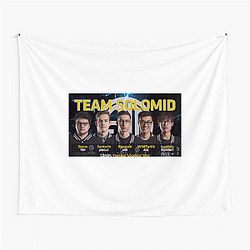 Team Solomid achieved great international success Team Solomid Tapestries