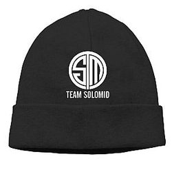 Men Women Team SoloMid TSM League of Legends Beanies New Wool Caps Adjustable Black