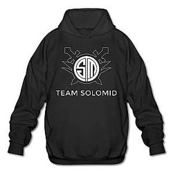 POOZ Men's Team SoloMid Sweatshirt Black Size M