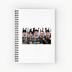 Team Spirit is aimed at inspiring and supporting its listeners Team Spirit Notebook