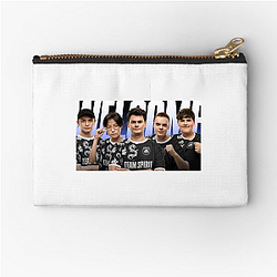 Team Spirit is aimed at inspiring and supporting its listeners Team Spirit Zipper Pouches
