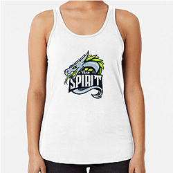 Team Spirit covers themes of mental health and self love Team Spirit Tank Tops