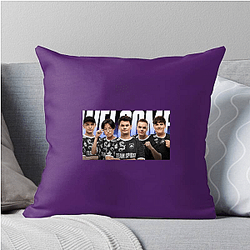 Team Spirit is aimed at inspiring and supporting its listeners Team Spirit Pillows Cover