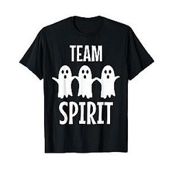Funny Ghost Pun Team Spirit Halloween Gifts T-Shirt