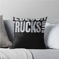 Trucks Band Throw Pillows