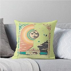 Tedeschi Trucks Band Sun Moon Cosmic Art Limited Edition Throw Pillow