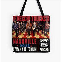 Tedeschi Trucks Band In Concert 2023 All Over Print Tote Bag