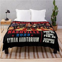 Tedeschi Trucks Band in Shows 2023 Throw Blanket
