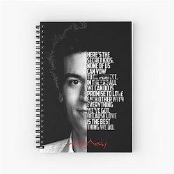 Black and White Ted Mosby How I Met Your Mother Notebook