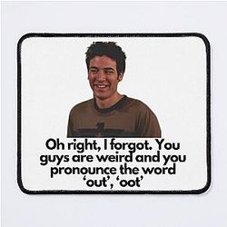 Ted Mosby Mouse Pad