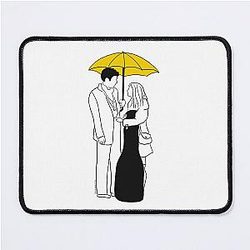 Ted Mosby and Tracy Mouse Pad