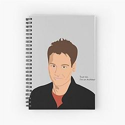 Ted Mosby Architect Spiral Notebook
