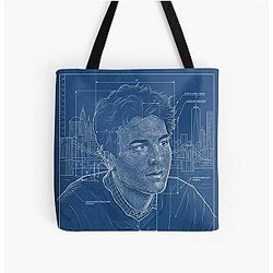 Ted Mosby Blueprint HIMYM Tote Bag