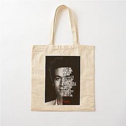 Black and white Ted Mosby How I Met Your Mother Quote Cotton Tote Bag