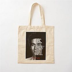 Black and White Ted Mosby How I Met Your Mother Quote Cotton Tote Bag