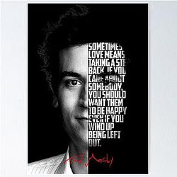 Black and White Ted Mosby How I Met Your Mother