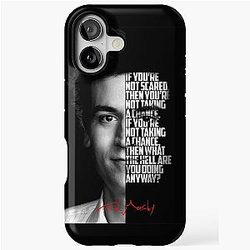 Black and Ted Mosby How I Met Your Mother Quote iPhone Case