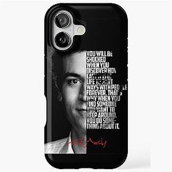 Black and White Ted Mosby How I Met Your Mother Quote iPhone Case