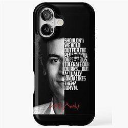 Black and white Ted Mosby How I Met Your Mother Quote iPhone Tough Case