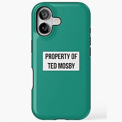 Property of Ted Mosby iPhone Case