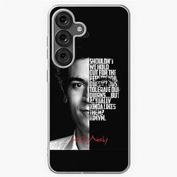 Black and white Ted Mosby How I Met Your Mother Quote Samsung Galaxy Soft Case