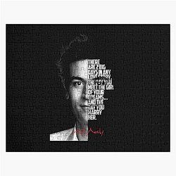 Black and White Ted Mosby How I Met Your Mother Quote. Jigsaw Puzzle becomes 

Black and White Ted Mosby How I Met Your Mother Jigsaw Puzzle