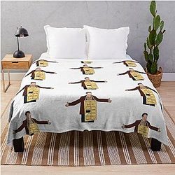 Ted Mosby Hanging Chad Throw Blanket