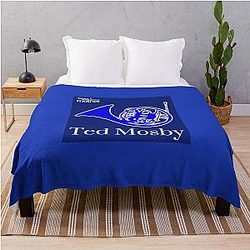 Ted Mosby How I Met Your Mother PrintArt Throw Blanket
