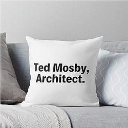 Ted Mosby Architect Pillow