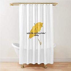How I Met Your Mother Ted's Quote Shower Curtain