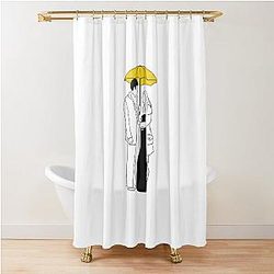 Ted Mosby and Tracy Shower Curtain