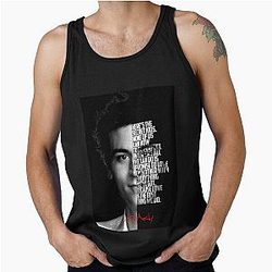 Black and white Ted Mosby How I Met Your Mother Quote Tank Top