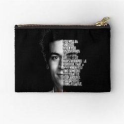 Black Ted Mosby from How I Met Your Mother Quote Zipper Pouch