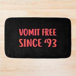 Vomit Free Since 93 - How I Met Your Mother Ted Mosby Bath Mat