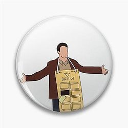 Ted Mosby Hanging Chad Pin
