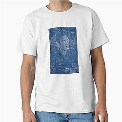 Ted Mosby Blueprint HIMYM Classic T-Shirt