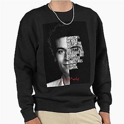 Black and white Ted Mosby How I Met Your Mother Quote Pullover Sweatshirt