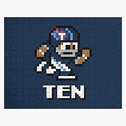 Tennessee Titans Tecmo Super Bowl Football Player Jigsaw Puzzle