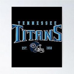 Art Tennessee Titans Poster