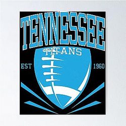 Art Tennessee Titans Poster