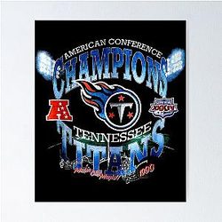 Art Tennessee Titans Poster