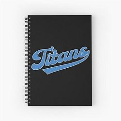 Art Tennessee Titans Notebook