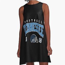 Art Tennessee Titans A Line Dress